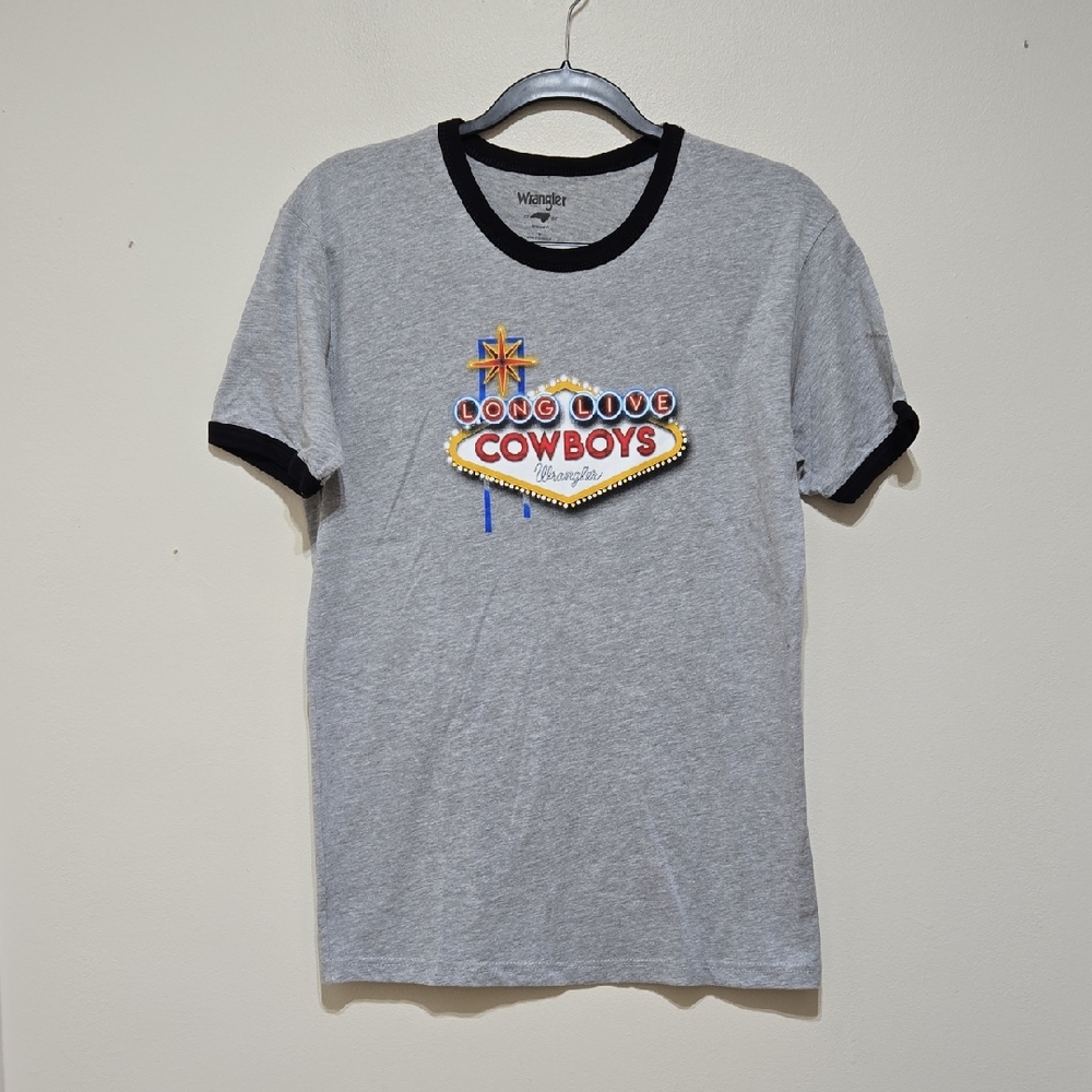 Wrangler Long Live Cowboys Short Sleeve Tee